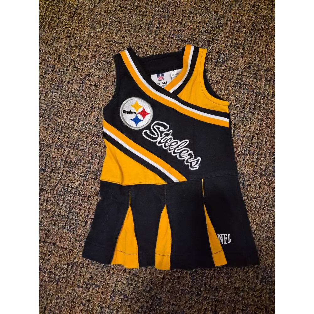 Pittsburgh Steelers NFL Cheerleader Jumper Dress 18M